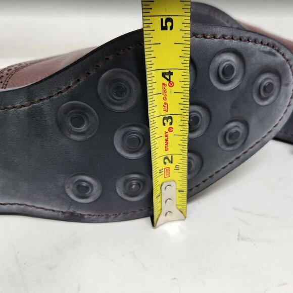 Mens 8.5 EEE Allen Edmonds Hamilton cap toe Brown Tumbled oxford dress boot 2825 main image 8